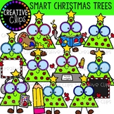 Smart Christmas Trees: Christmas Clipart