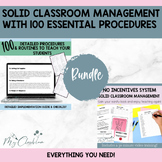 Solid Classroom Management System with 23 Procedures BUNDLE!