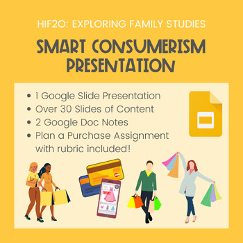 Preview of Smart Consumerism Presentation - Financial Literacy Presentation