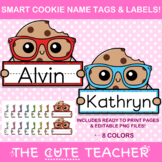 Smart Cookie Classroom Name Tags - Printable Cubby Labels 