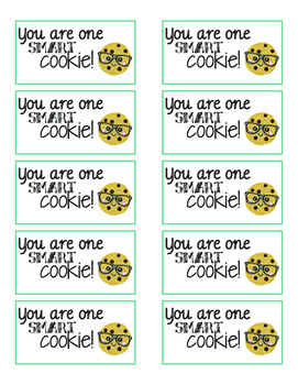 Preview of Smart Cookie Labels