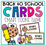 Back to School Cards - Smart Cookie Theme