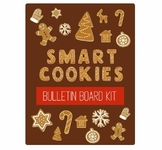 Smart Cookies Holiday Gingerbread Bulletin Board Kit on Canva