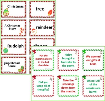 Smart Cookies Know Grammar - 5 Christmas Review Centers by Dana Designs