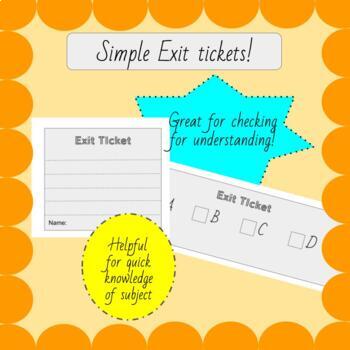 Preview of Smart Exit: Simplified exit tickets