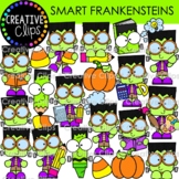 Smart Frankenstein Clipart {Halloween Clipart}