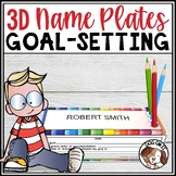 Goal Setting 3D Name Plates
