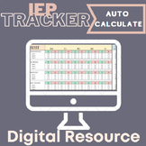 Smart IEP Progress Tracker: Weekly Percentages Made Easy