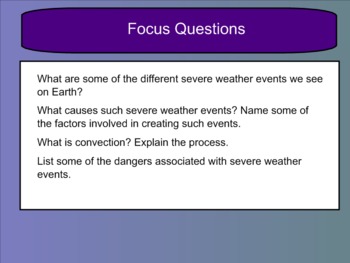 Preview of Smart Notebook: Hurricanes and Severe Weather
