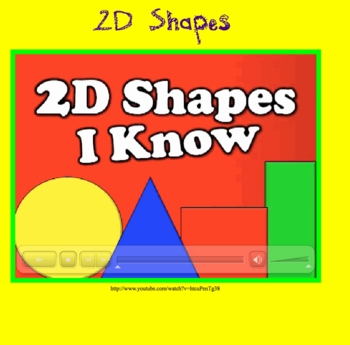 Preview of Smart Notebook Learn About 2D and 3D Shapes