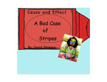 Preview of Smart Notebook for Cause and Effect using A Bad Case Of Stripes