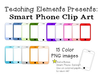 Preview of Smart Phone Clip Art