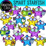 Smart Starfish Clipart {Creative Clips Clipart}