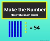 SmartBoard Center: Make the Number, Place Value with Tens 