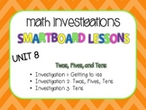 SmartBoard Lessons Unit 8 Math Investigations