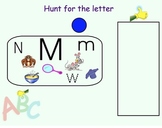 SmartBoard Letter Identification and Sound Sorting Lesson