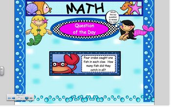 Preview of SmartBoard Ocean Math