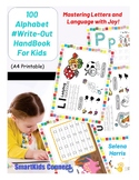 SmartKids Connect: 100 Alphabet #Write-Out Kit For Kids