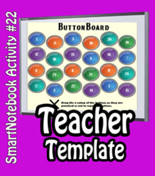 Preview of SmartNotebook Kooshball Game Template w/ How to Create Instructions
