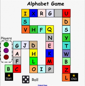 Preview of Smartboard: Alphabet Game (Capital Letters)