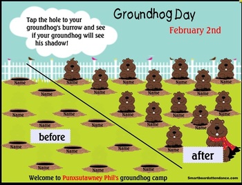 Preview of Groundhog Day Attendance