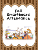 Smartboard Attendance Fall Theme