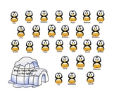 Smartboard Attendance - Penguins