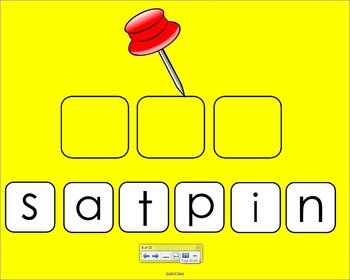 Preview of Smartboard CVC Activity - SATPIN