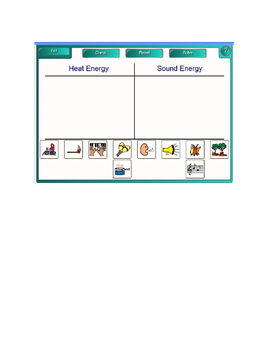 Preview of Smartboard Fun:  Energy Sorting Lesson