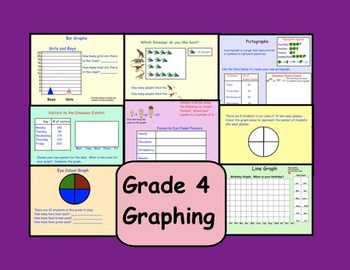 Preview of Smartboard Grade 4 Interactive Graphing