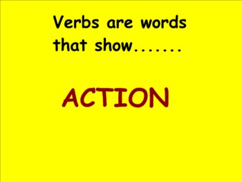 Preview of Suffix ed: Past Tense Verbs (Smartboard Grammar)