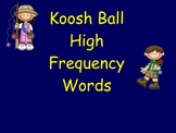 Smartboard HFW Koosh Ball Game