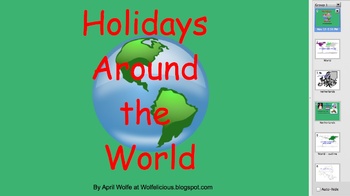 Preview of Smartboard Holidays Around the World