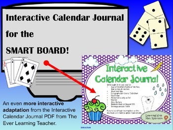 Smartboard Interactive Calendar by The Ever Learning Teacher TpT