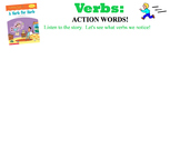 Smartboard Lesson for Introducing and Teaching Verbs