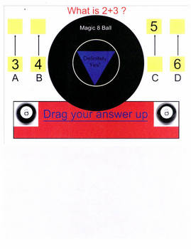 Preview of Smartboard Magic 8 Ball Template