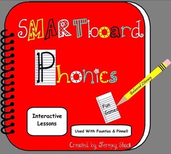 Preview of Fountas and Pinnell Phonics SMARTboard First Grade