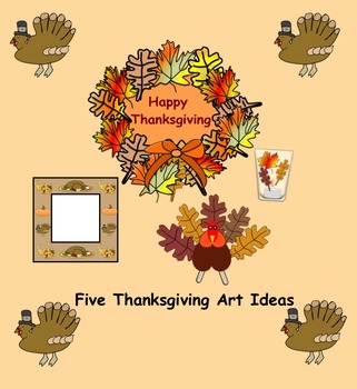 Preview of Smartboard:  Thanksgiving Craft Ideas