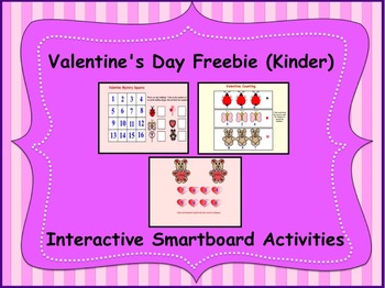 Preview of Smartboard Valentine's Day Freebie