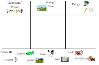 Preview of Smartboard sort - Ferdinand the Bull