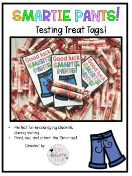 Preview of Smartie Pants Testing Tags