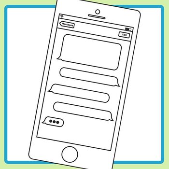 iphone text clipart