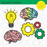 Smarty Pants Thinking Clip Art by PGP Graphics