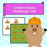Smash-A-Mole Play Dough Mat