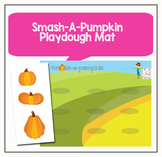 Smash-A-Pumpkin Playdough Mat
