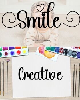 Preview of Smile Font | the Elegance of Simplicity