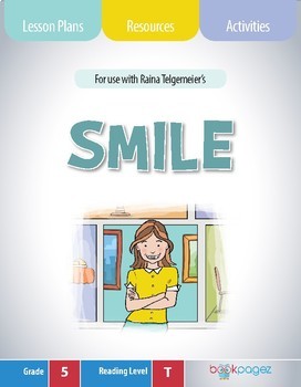 Preview of Smile Lesson Plan (Book Club Format - Evaluating the Impact of Visual Elements)