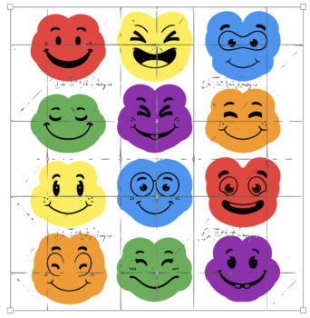 Preview of Smile Reward Stickers bright