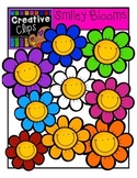 Smiley Blooms {Creative Clips Digital Clipart}