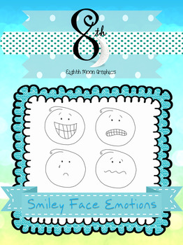 Preview of Hand Drawn Smiley Face Emotions